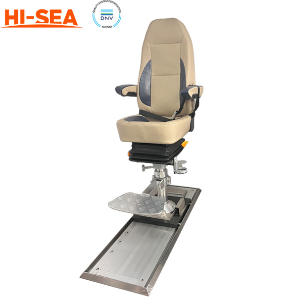 Marine Helm Chair with Base Rail